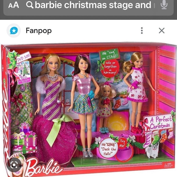 Barbie a perfect Christmas family stage set - Picture 2 of 3